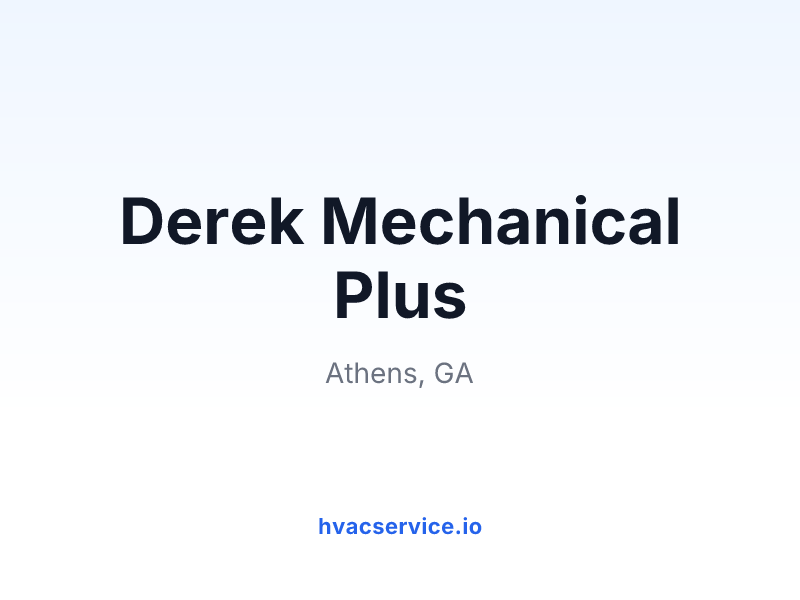 Derek Mechanical Plus