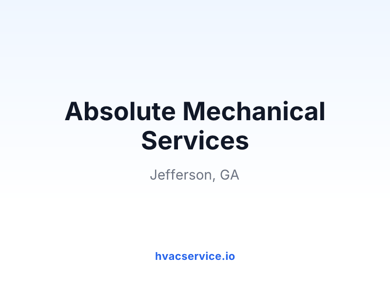 Absolute Mechanical Services
