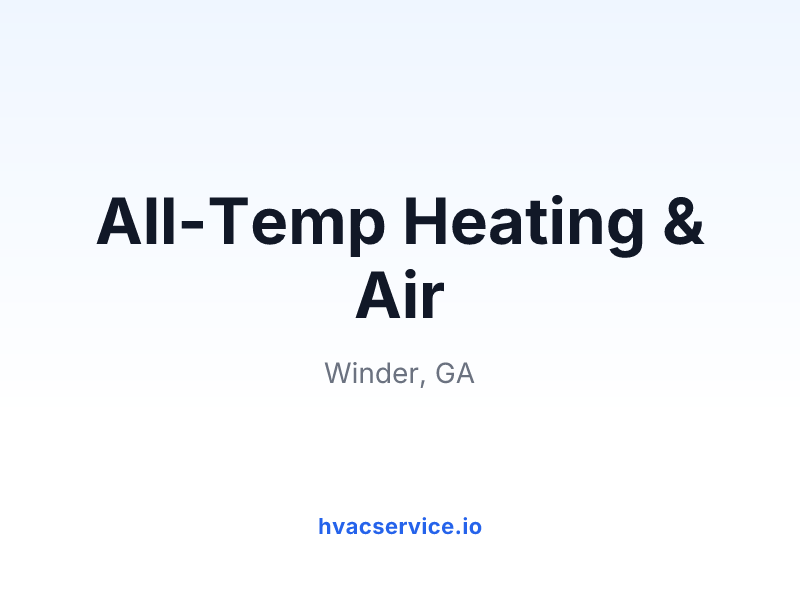 All-Temp Heating & Air