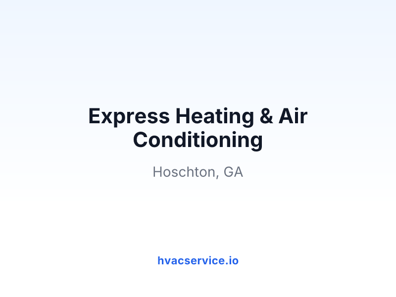 Express Heating & Air Conditioning