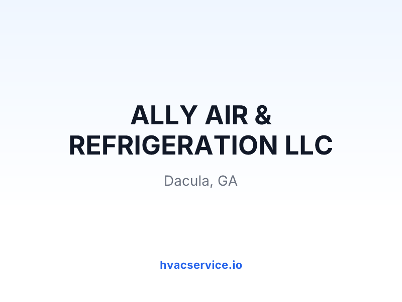 ALLY AIR & REFRIGERATION LLC