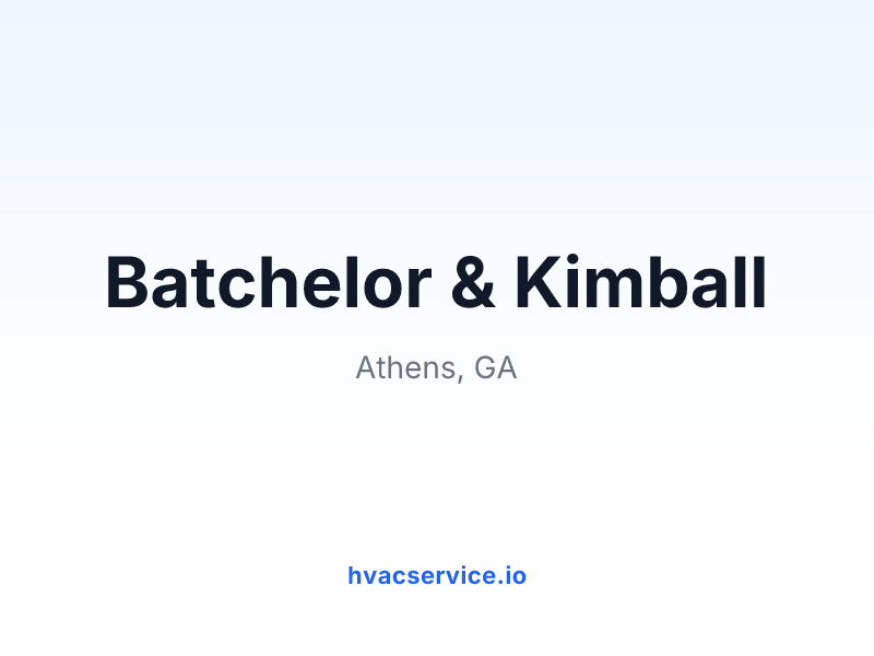 Batchelor & Kimball