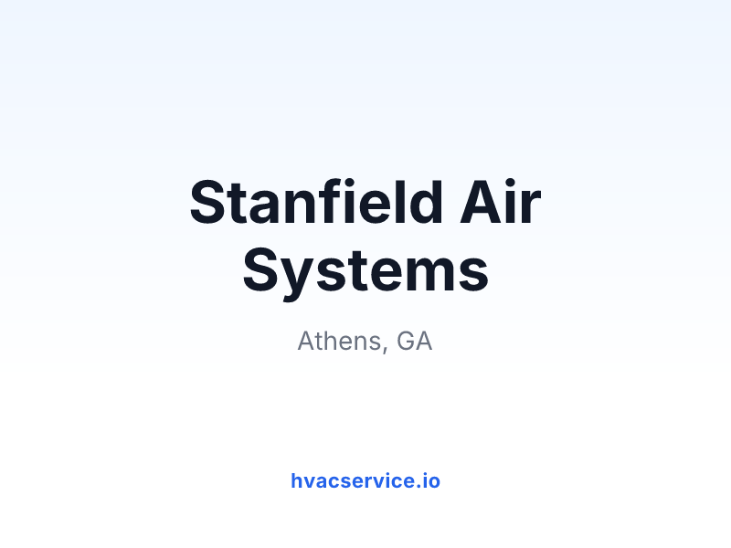 Stanfield Air Systems