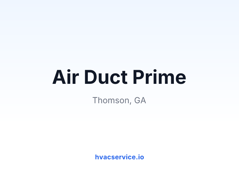 Air Duct Prime
