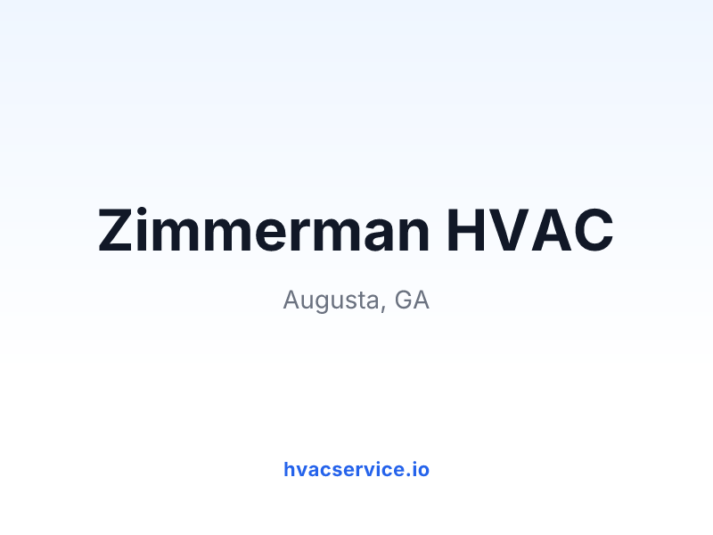 Zimmerman HVAC