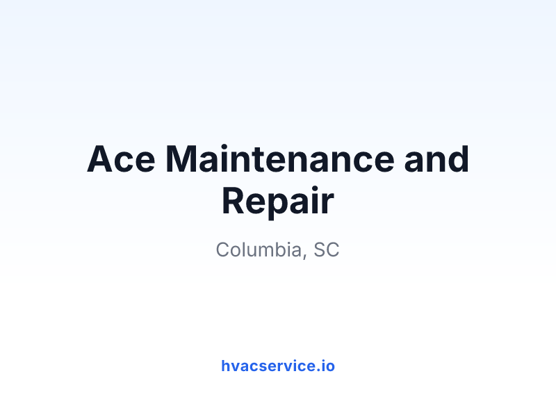 Ace Maintenance and Repair