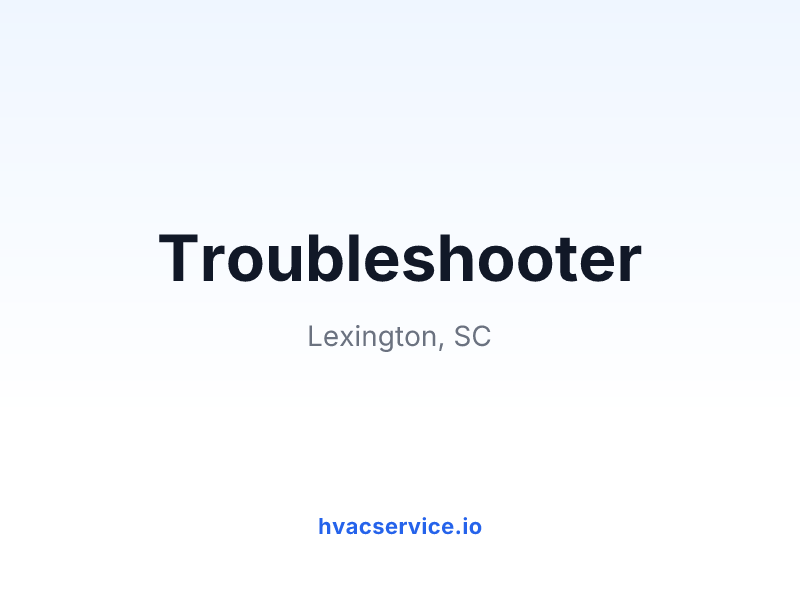 Troubleshooter