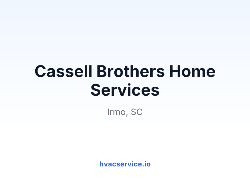 Cassell Brothers Home Services