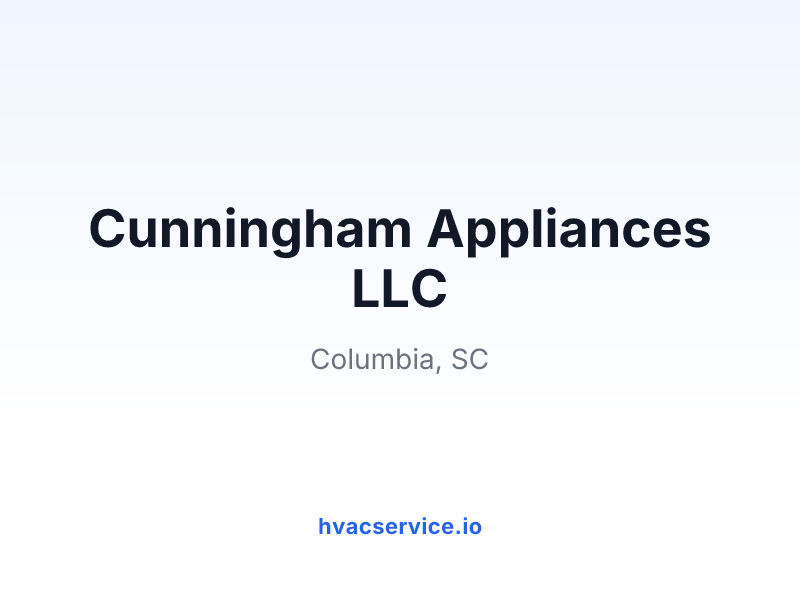 Cunningham Appliances LLC