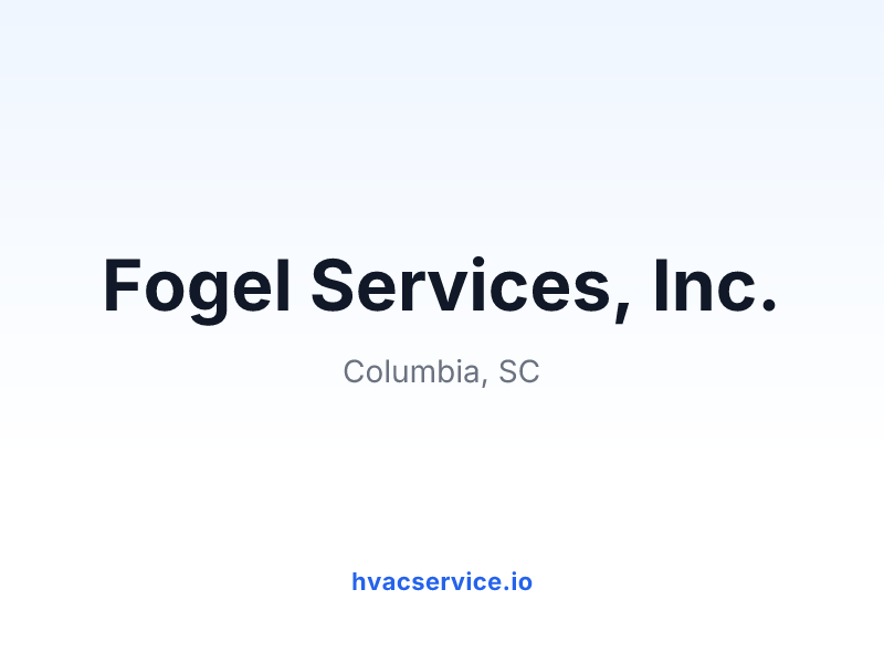 Fogel Services, Inc.