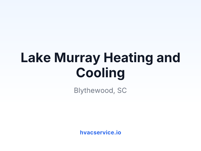 Lake Murray Heating and Cooling