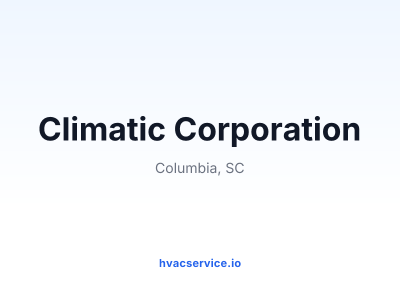 Climatic Corporation