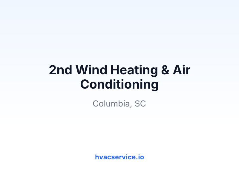 2nd Wind Heating & Air Conditioning