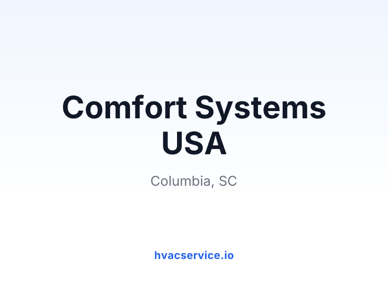 Comfort Systems USA