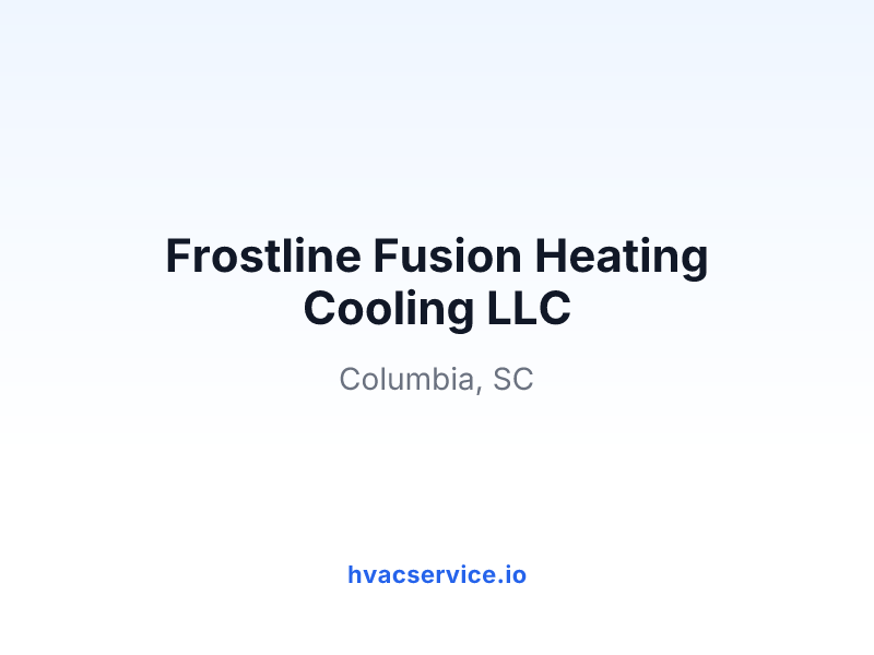 Frostline Fusion Heating Cooling LLC