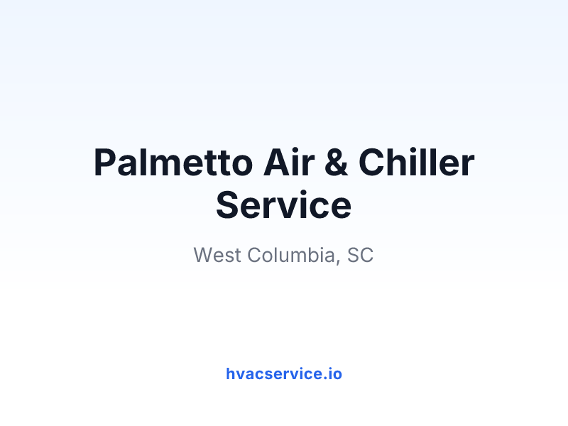 Palmetto Air & Chiller Service