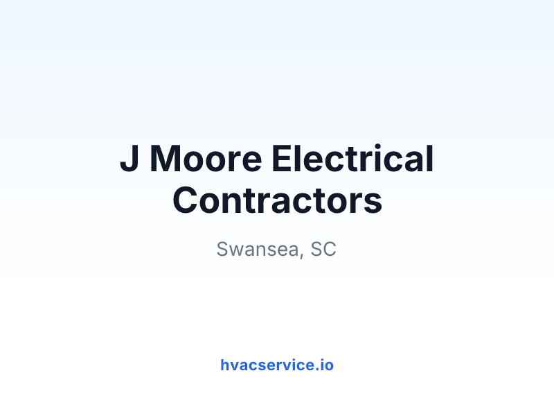J Moore Electrical Contractors