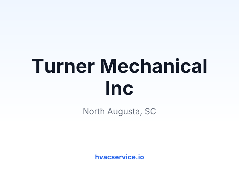 Turner Mechanical Inc