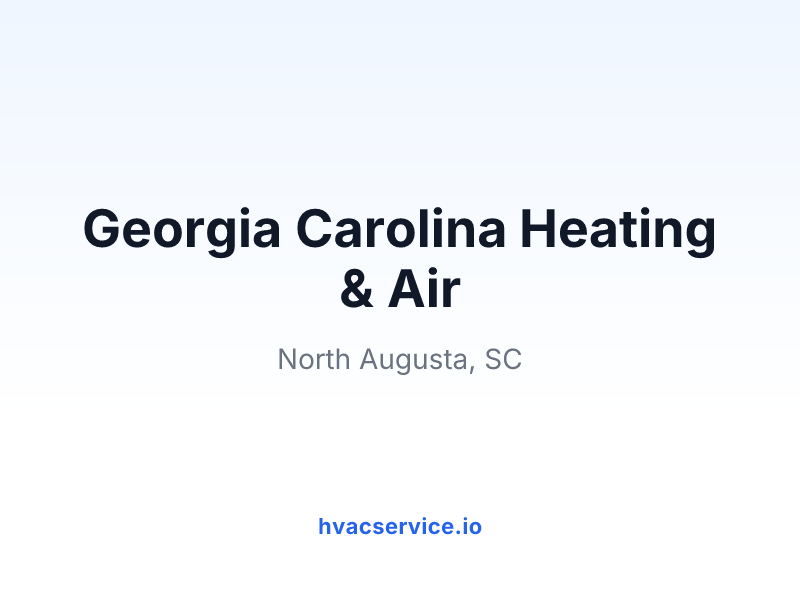 Georgia Carolina Heating & Air