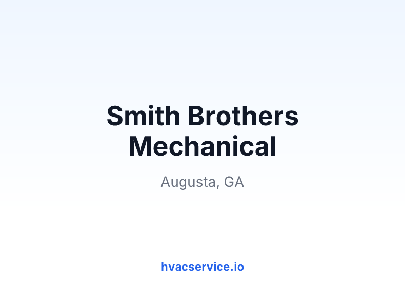 Smith Brothers Mechanical