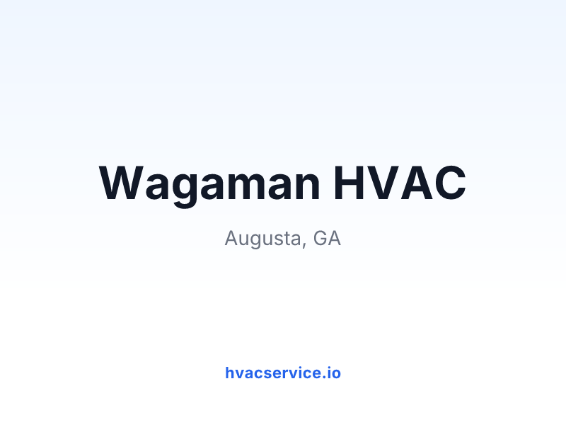 Wagaman HVAC
