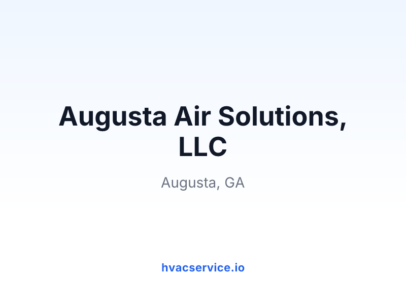 Augusta Air Solutions, LLC