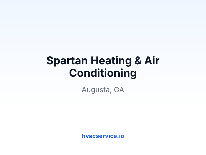 Spartan Heating & Air Conditioning