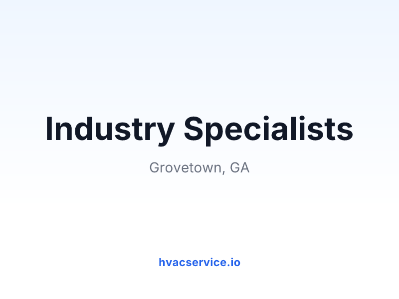 Industry Specialists