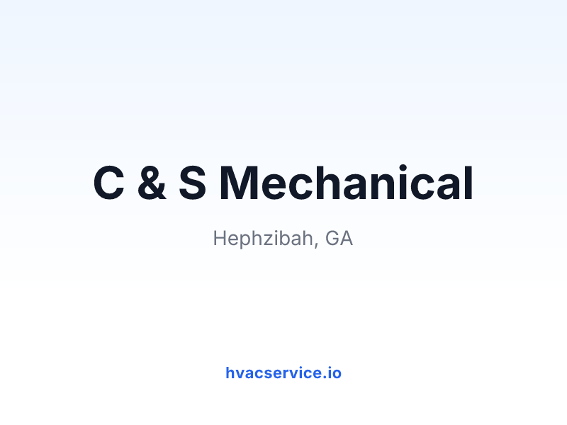 C & S Mechanical