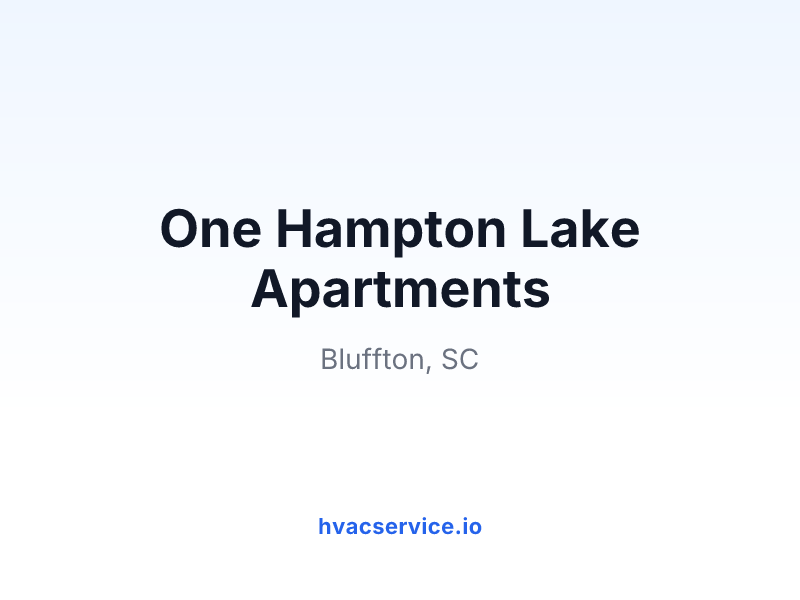 One Hampton Lake Apartments