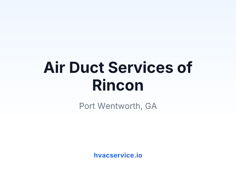 Air Duct Services of Rincon