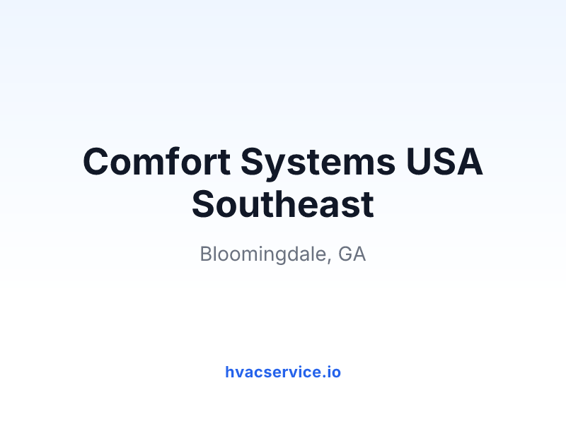 Comfort Systems USA Southeast