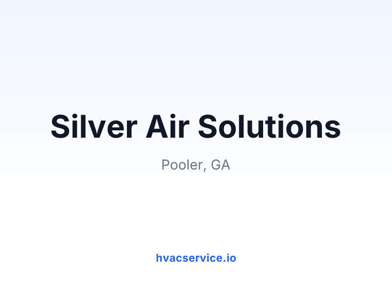 Silver Air Solutions