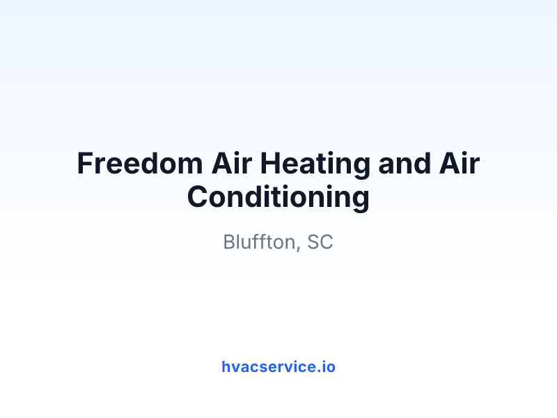 Freedom Air Heating and Air Conditioning