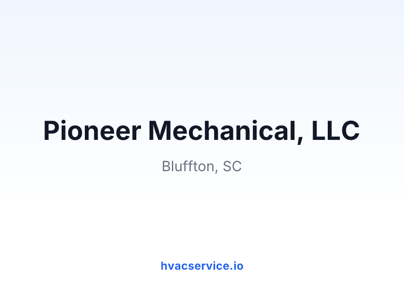 Pioneer Mechanical, LLC
