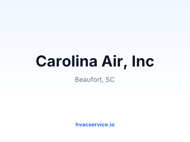 Carolina Air, Inc
