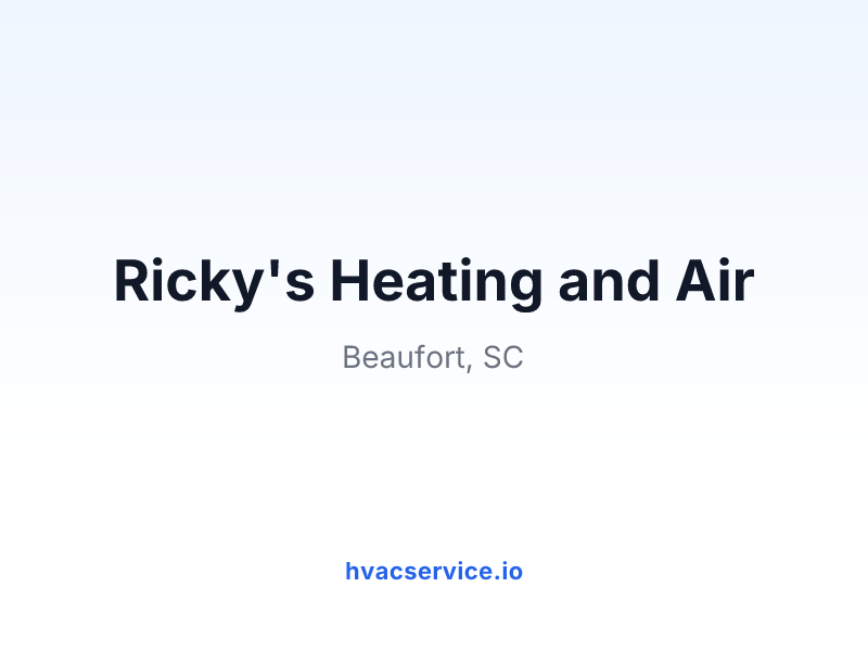Ricky's Heating and Air