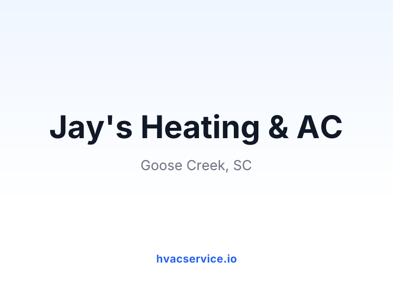 Jay's Heating & AC