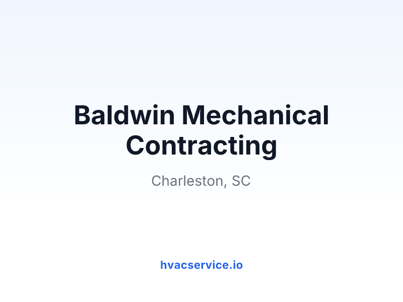 Baldwin Mechanical Contracting