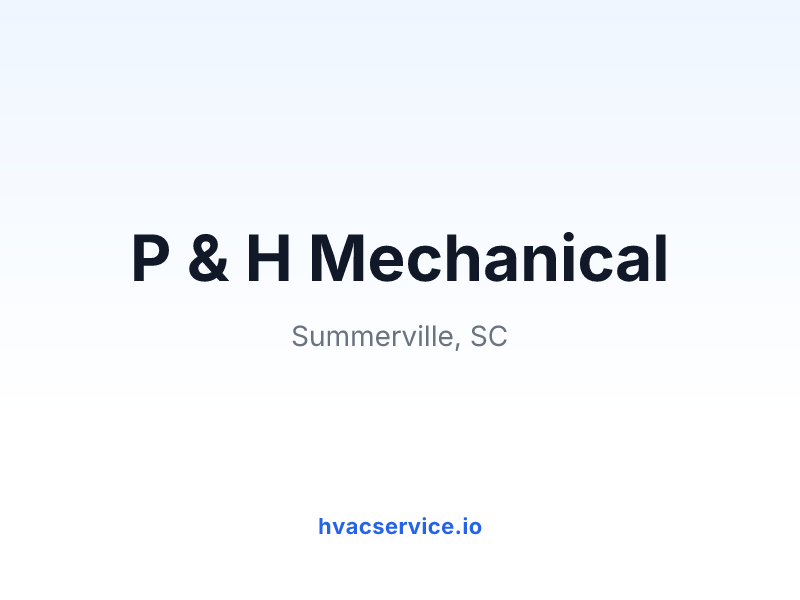 P & H Mechanical
