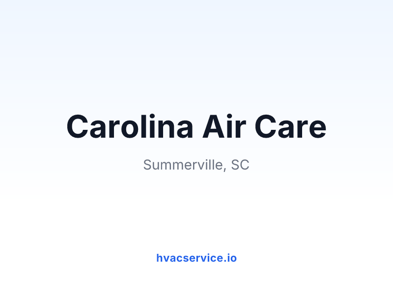 Carolina Air Care