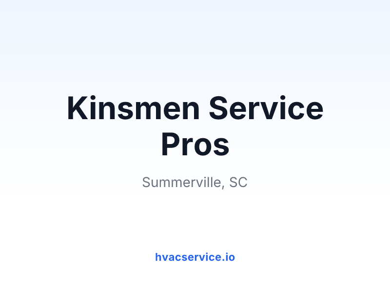Kinsmen Service Pros