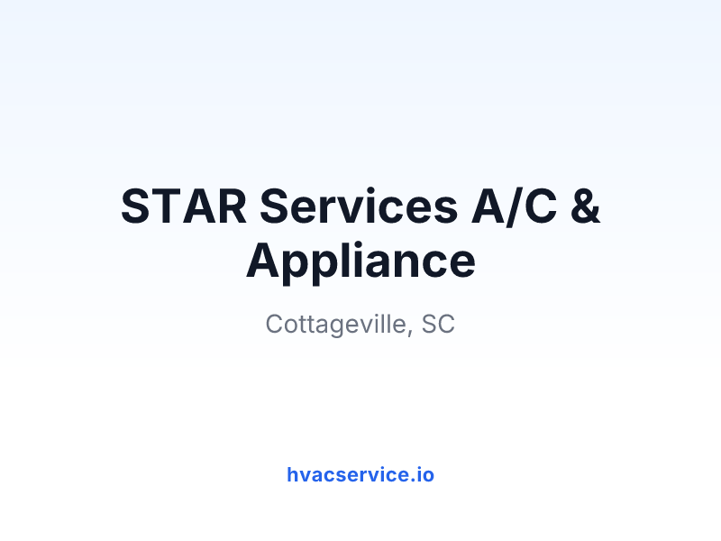 STAR Services A/C & Appliance