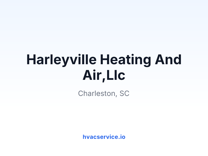 Harleyville Heating And Air,Llc
