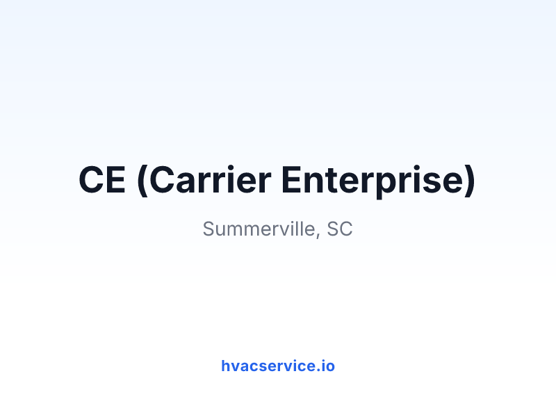 CE (Carrier Enterprise)