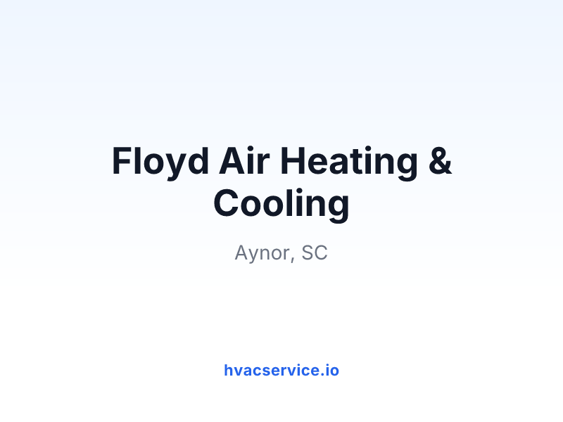 Floyd Air Heating & Cooling