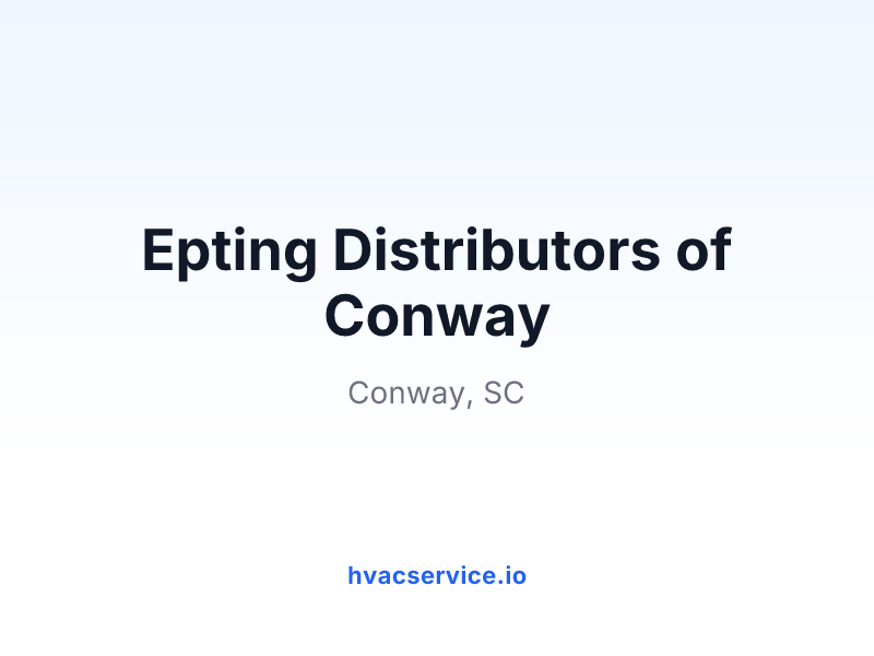 Epting Distributors of Conway