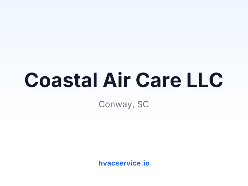 Coastal Air Care LLC