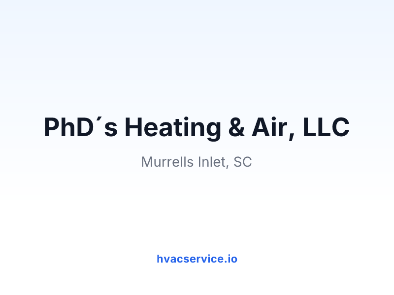 PhD´s Heating & Air, LLC