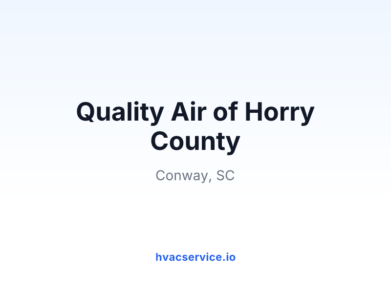 Quality Air of Horry County